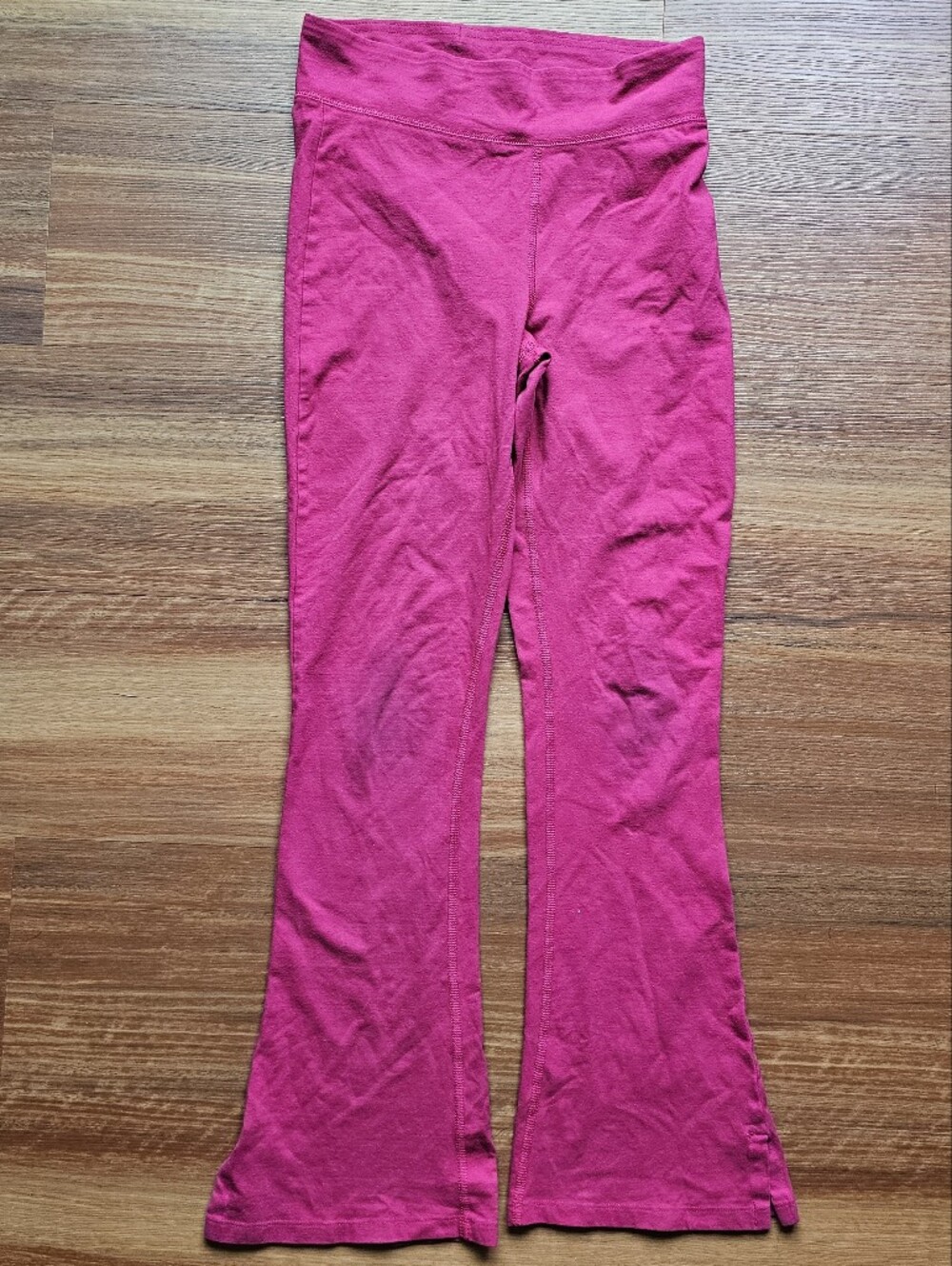Girl Pink Gap Flared Leggings